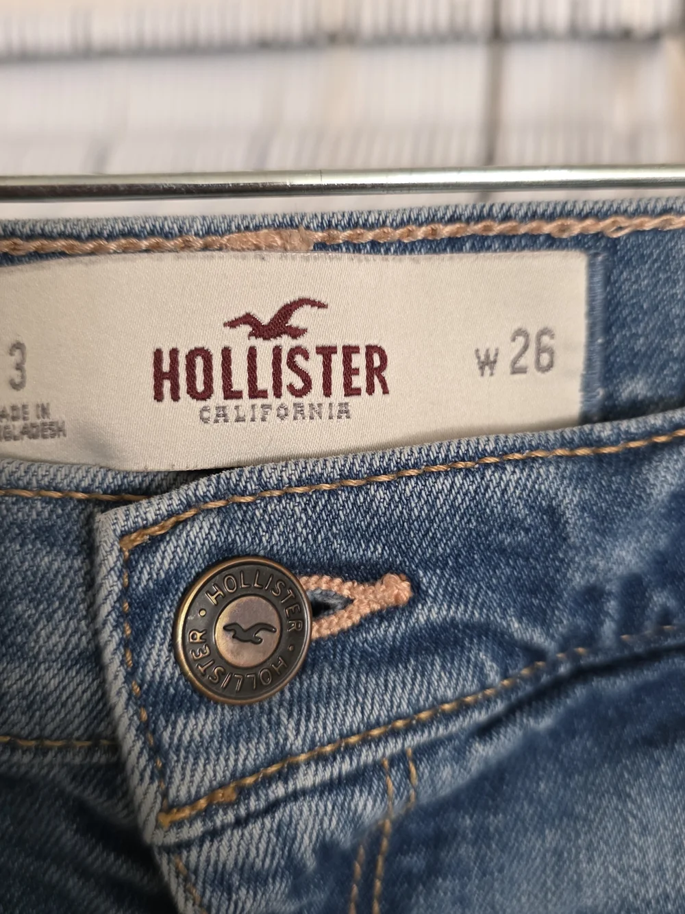 Hollister Y2K Vintage Ultra Low Rise Micro Mini Short Shorts - Picture 3 of 8
